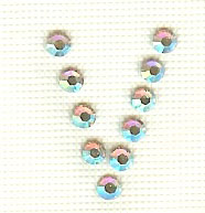 Hot Fix Rhinestone Letter v